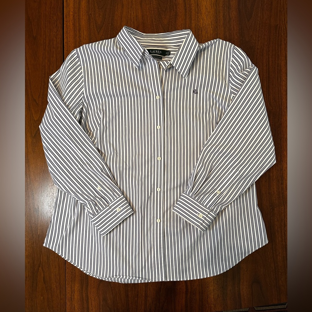 Ralph Lauren striped button down shirt